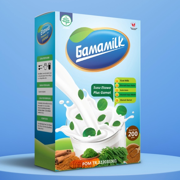 (10 BOX) GAMAMILK Susu Etawa Gamat  Diskon Harga lebih Murah