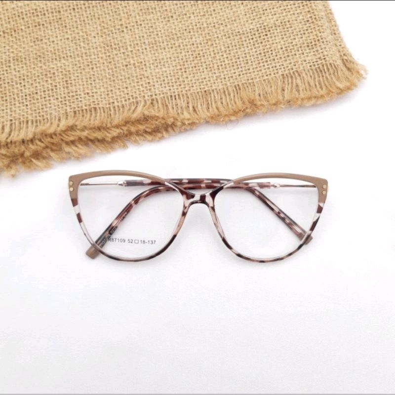kacamata wanita 87109 bisa minus normal clynder