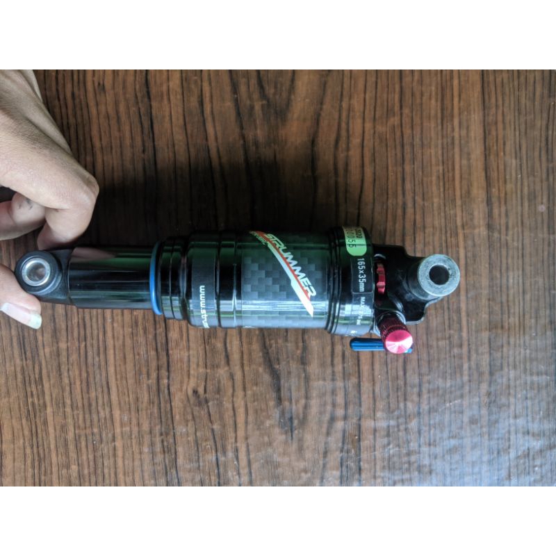 Rear shock DNM Strummer etoe 165mm