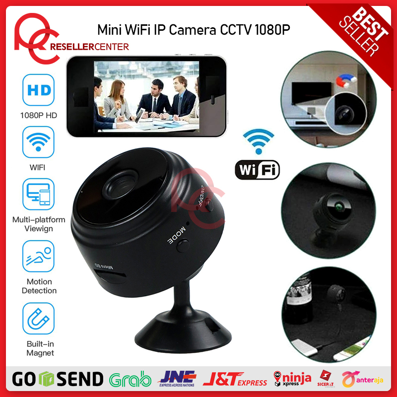 Jual [MINI CCTV] Mini WiFi IP Camera CCTV 1080P - A9 / Kamera Mini A9 ...