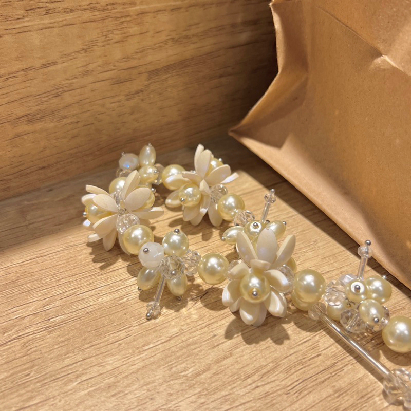 JASMINE HANDMADE NECKLACE - KALUNG HIJAB CRYSTAL BY NEWINSPIRE