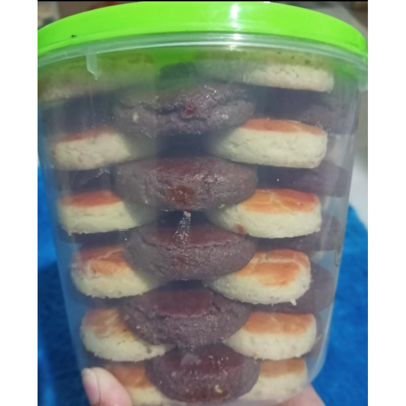 

kue kacang mix coklat