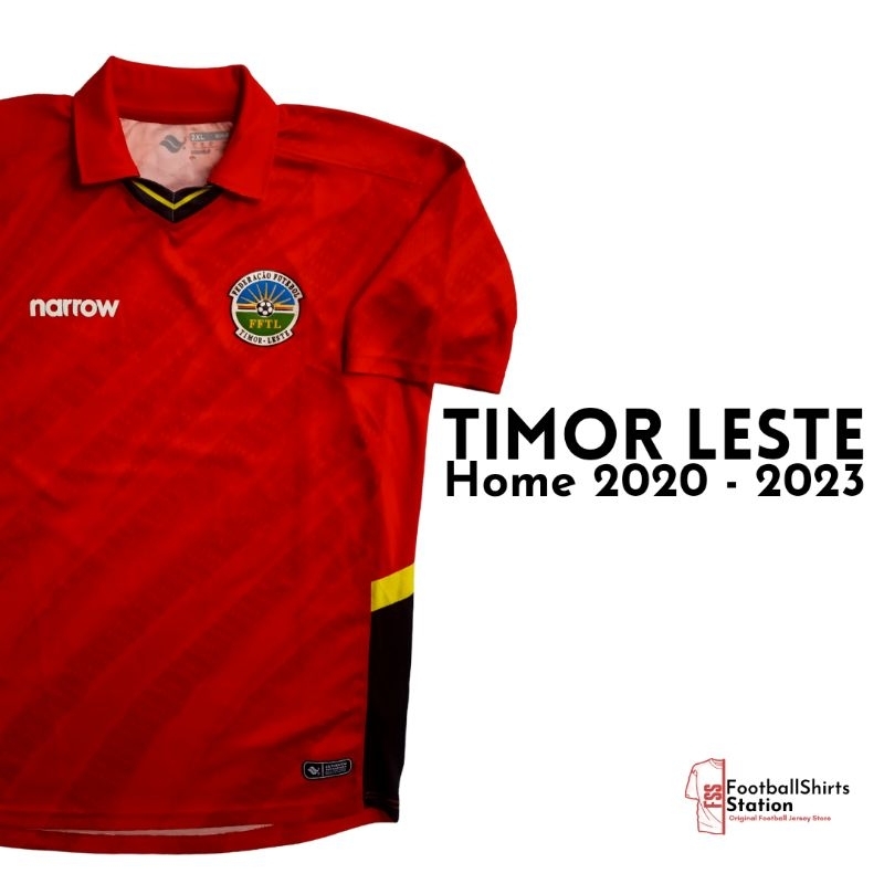 Jersey Timnas Timor Leste Home 2020-2023 Size XXL Original Narrow
