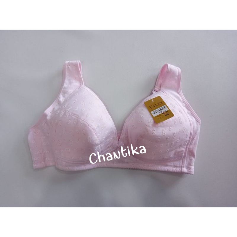 TALLY 208 Bra Menyusui Katun Busa Tipis Tanpa Kawat