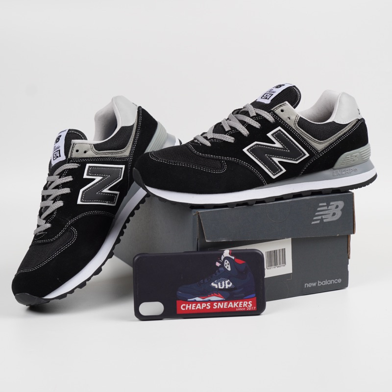 New Balance 574 ML574EGK Black Grey
