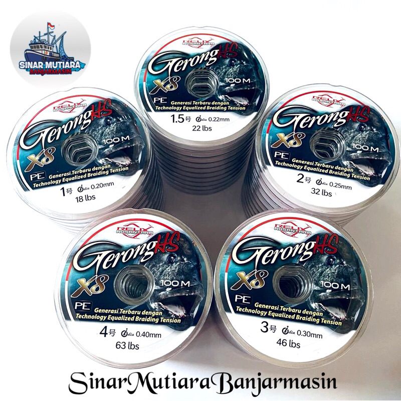 Benang PE relix nusantara gerong hs 100M