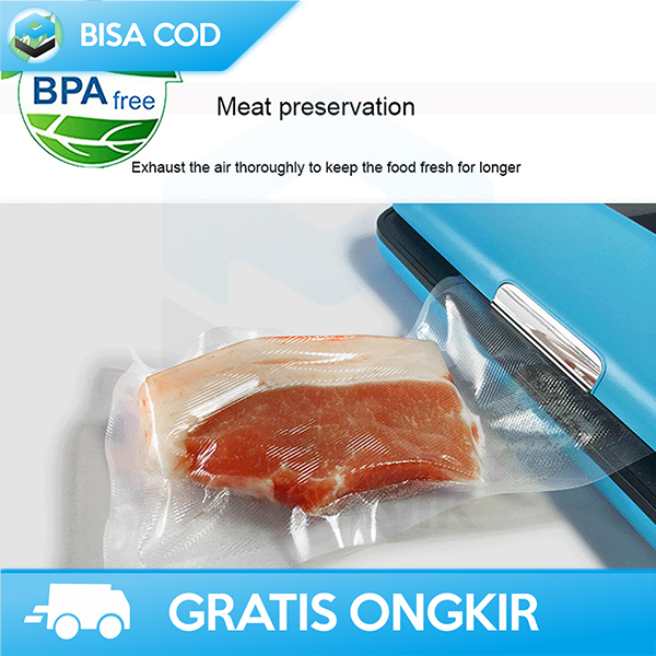 KANTONG VAKUM MAKANAN 1 ROLL STORAGE BAG TAFFPACK 25x500CM BPA FREE