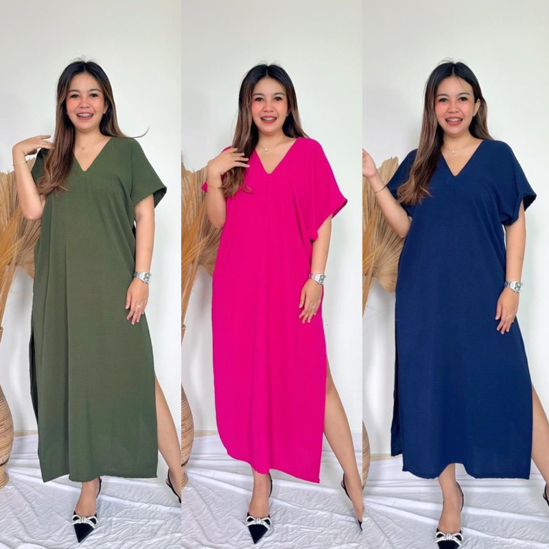 Long Square - Dress Wanita DCB