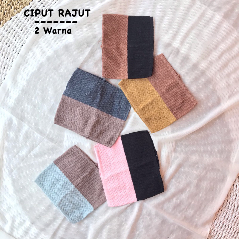 INNER CIPUT RAJUT ZIG-ZAG PREMIUM 2WARNA &amp; 4WARNA