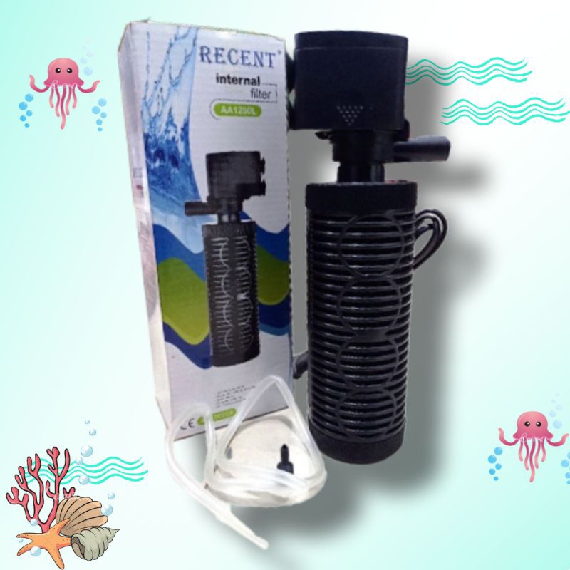 PROMO Murah Pompa AQUARIUM INTERNAL Filter RECENT AA 1200L