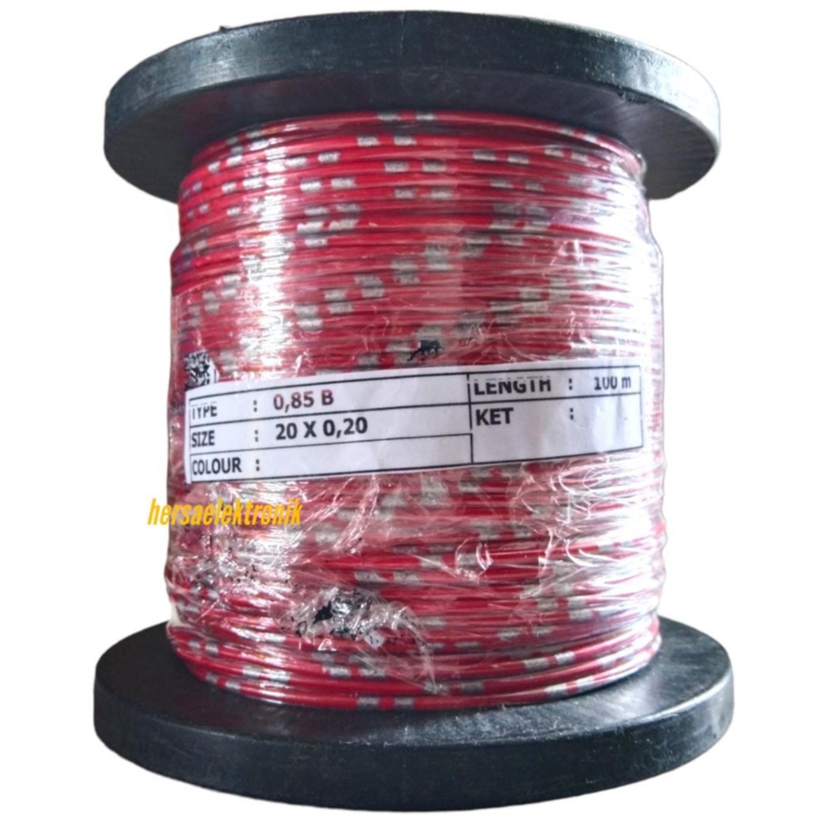 kabel bintik / kabel avs 0.85 biasa - bagus