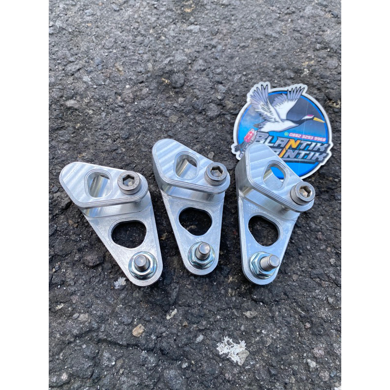 Klem kabel selang cnc asli bukan cor breket selang rem cnc untuk shock ninja RR R shock tiger depan