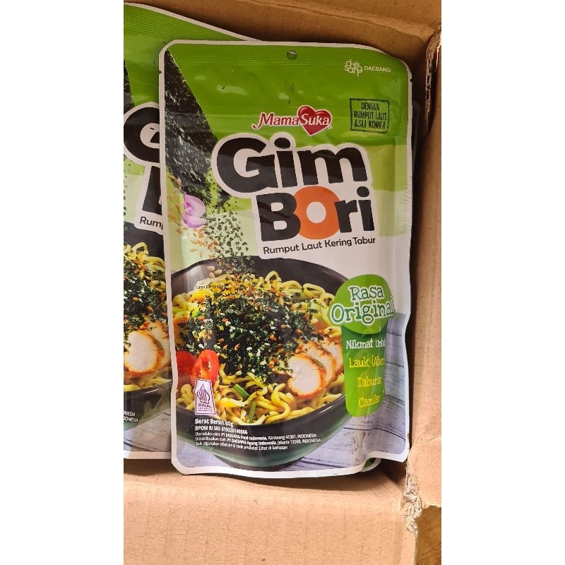 

Bon Nori Mamasuka 60 gr Jatim Gim Bori Nori Tabur