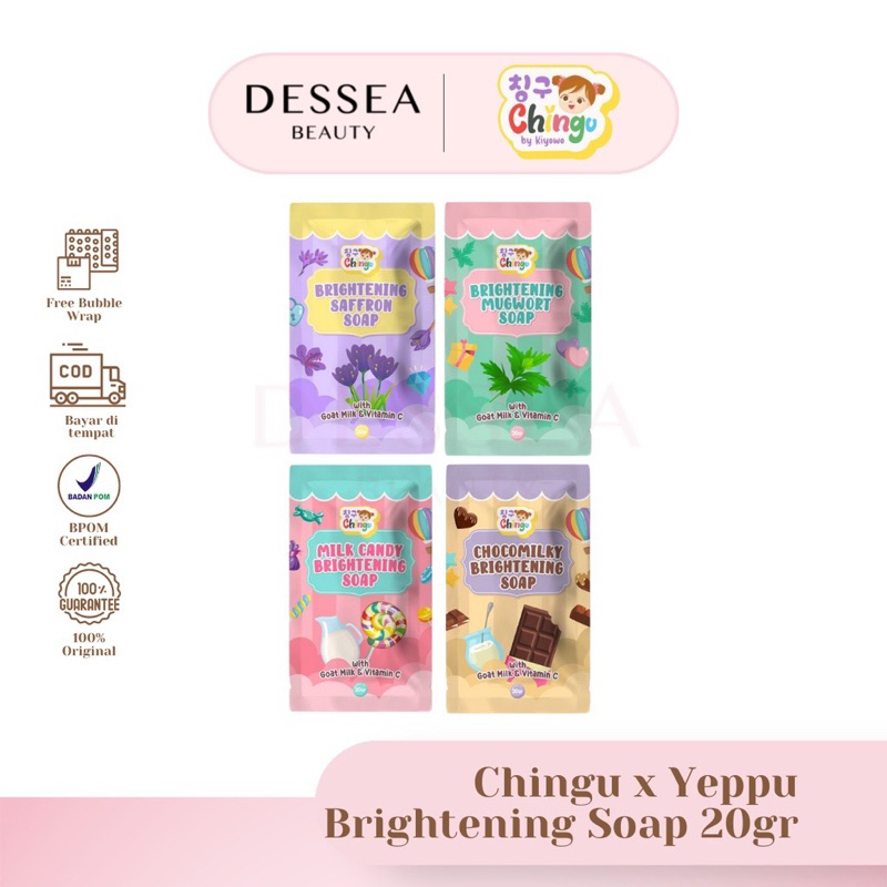 SABUN YEPPU YEPPU CHINGU BY KIYOWO BRIGHTENING SOAP 20gr