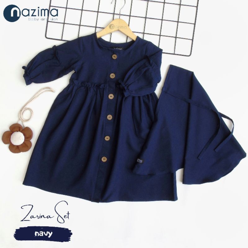 Baju gamis anak perempuan model Zarina/gamis anak perempuan termurah/gamis anak perempuan sar'i usia