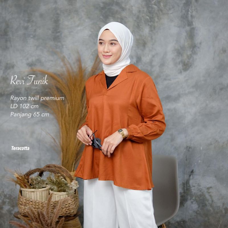 Blouse Wanita Rayon Twill - TALIA BLOUSE //JF536