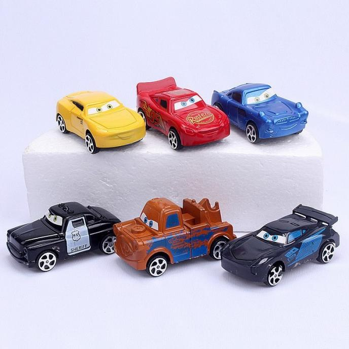 # HJ # Hiasan Cake Mobil-Mobilan Anak Avangers &amp;  McQueen / Pajangan Kue Mobil Figure Cake Topper