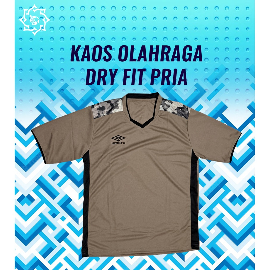 KAOS DRY FIT PRIA / KAOS OLARAGA