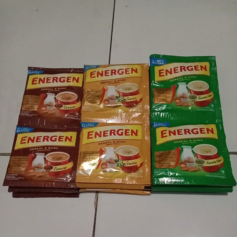 

energen sereal renteng 3 variant (10 sachet)