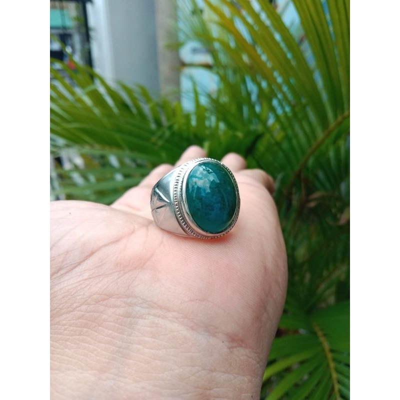 BATU AKIK NATURAL BACAN MAJIKO COKLAT