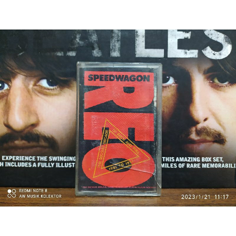 Jual Kaset Pita Reo Speedwagon The Second Decade Of Rock And Roll 1981 1991 Shopee Indonesia