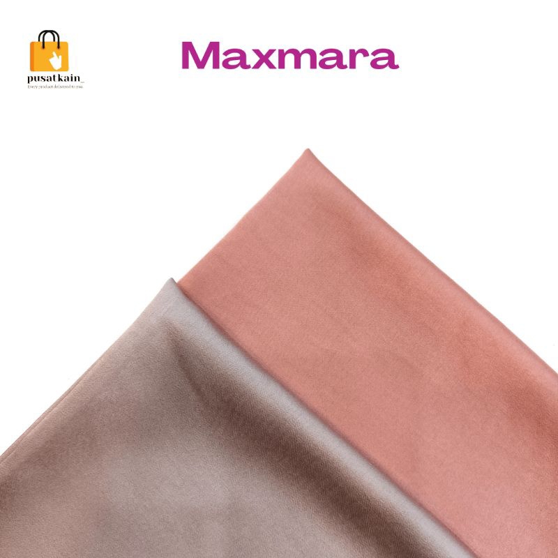Maxmara/ Satin Maxmara/ Silk / Kain satin/ Kain Maxmara