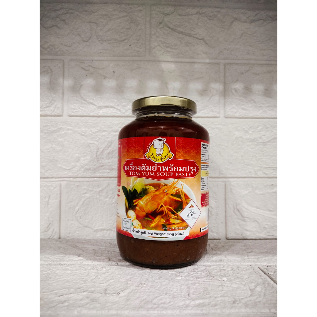 

Thai Boy Tom Yum Soup Paste 825gram exp 03/2025