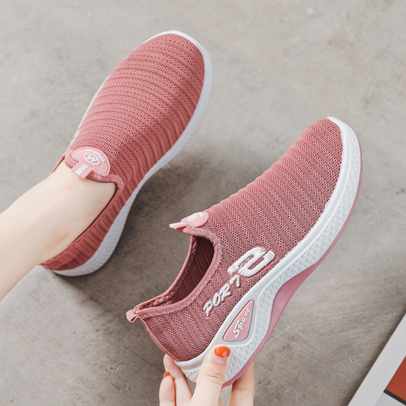 GISF Elise Sepatu Sneakers Import Fashion Wanita Korea 2023 Slip on- Real Pic