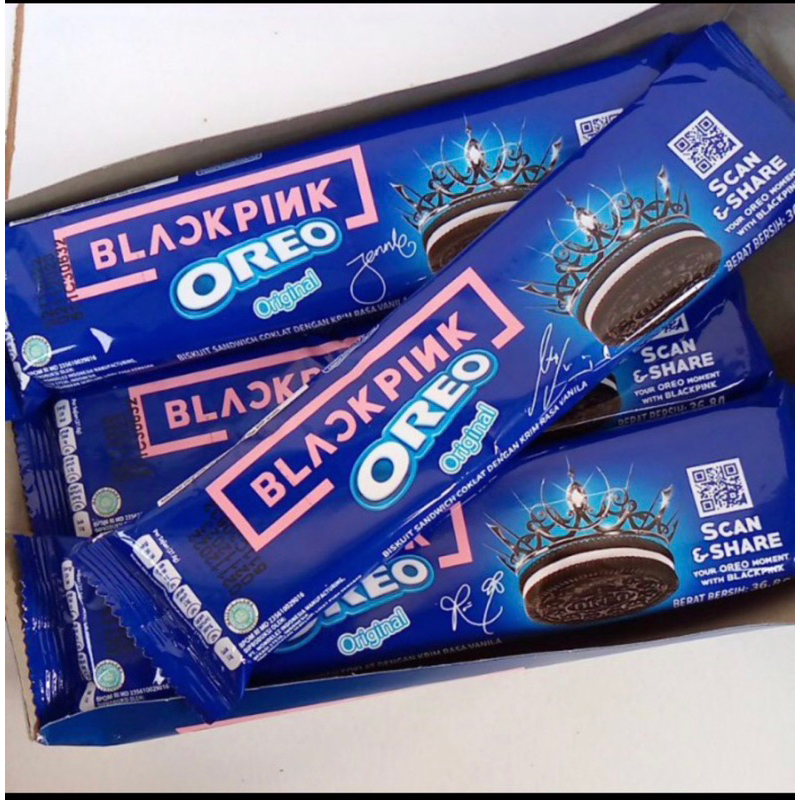 

Oreo Biskuit edisi Blackpink x 36,8 gram // Oreo Blackpink Murah