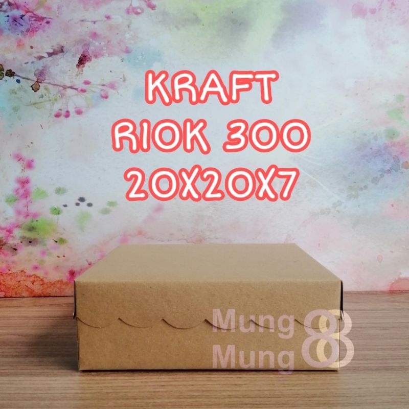 

Dus Nasi KRAFT 20 / Kotak Nasi KRAFT 20 / R10K KRAFT 300 AK