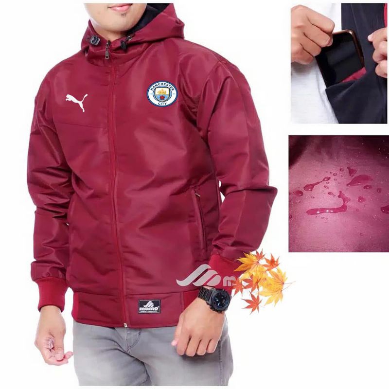 JAKET WATERPROOF MANCHESTER CITY¹⁸⁸⁰