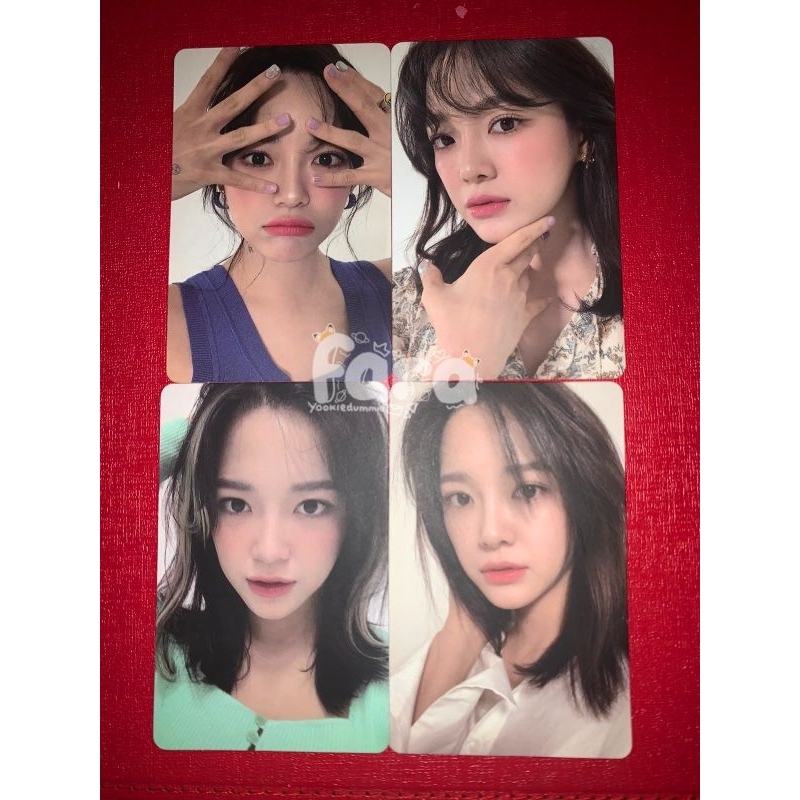 Photocard Album Sejeong I'M pc kim sejeong take all 4 pc