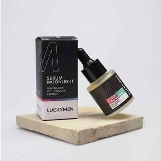 LUCKYMEN Serum Moonlight - Promo Free Emas  Mencerahkan dan Mengobati Jerawat