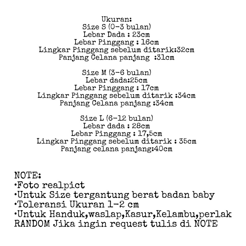 Paket Lahiran perlengkapan Baju Bayi celana gurita singlet topi handuk waslap perlak bedong kelambu popok sarung tangan kasur Baru Lahir, 3-6 dan 6-12 bulan BOY dan GIRLS SNI promo 8.8