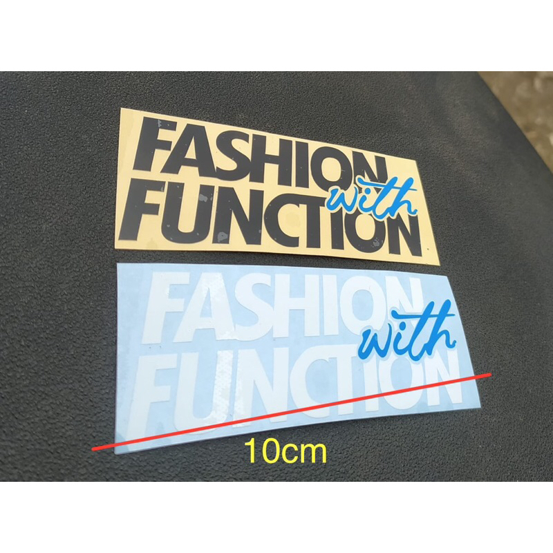 cutting stiker fashion with function