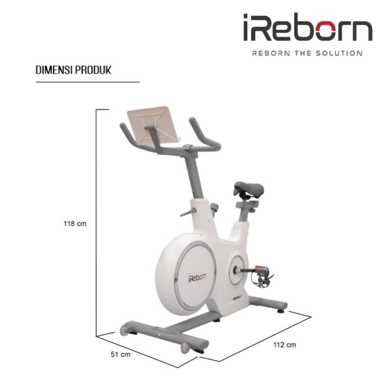 SEPEDA STATIS SPINNING BIKE REVO IREBORN
