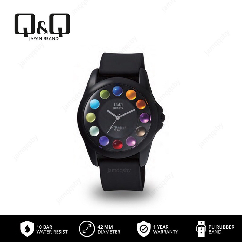 Jam Tangan unisexQ&amp;Q QnQ QQ VR42 VR42J Original Water Resist