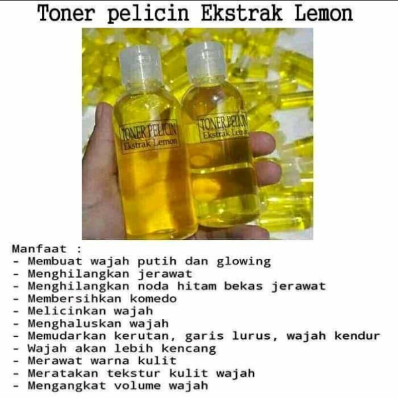 1pcs Cream Clariderm 2in1 Day n' Nigh PLUS Toner Pelicin Wajah Ekstrak Lemon 60ML