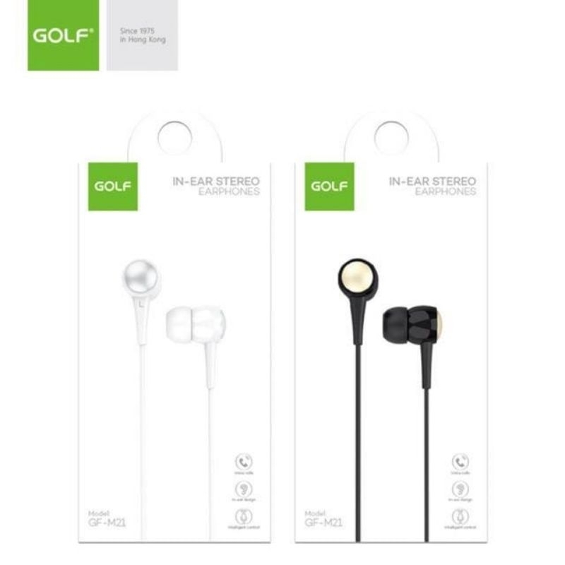 Headset Golf GF-M26 Dan M21 IN EAR STEREO EARPHONE ORIGINAL