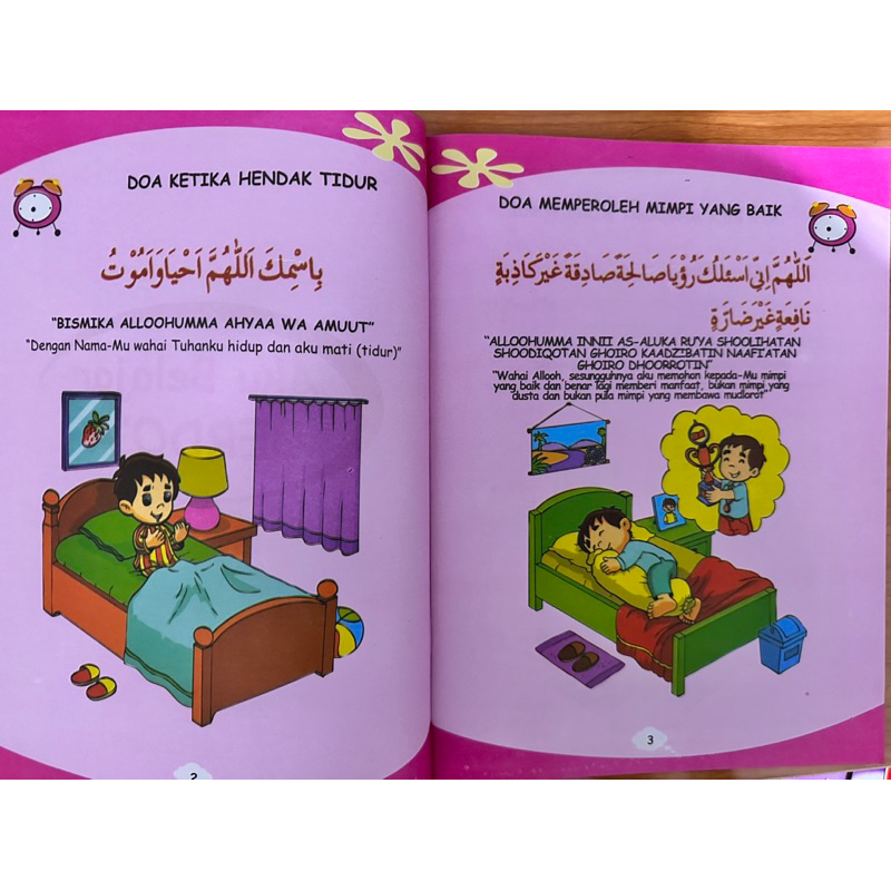Buku Penuntun Aku Belajar Berdoa Untuk Anak Full Colour Bergambar Ukuran A4 Besar