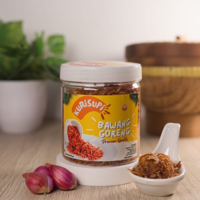 

Bawang Goreng Premium Kurisupi 150gr