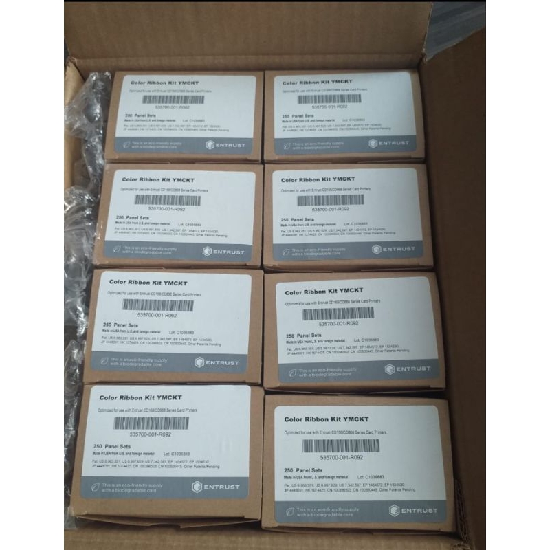 Ribbon Color YMCKT 535700-001-R092 Datacard / Datacard / R092 / 535700-001-R092 / YMCKT R092 / Ribbo