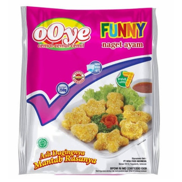 

Hato Ooye Chicken Nugget Funny 250 g