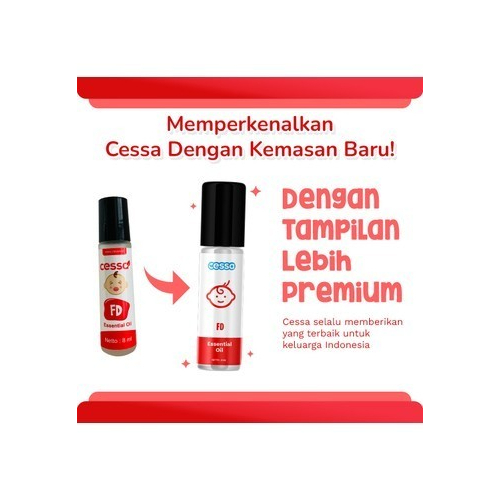 CESSA BABY ESSENTIAL OIL MERAH 0-2 Tahun Fever Drop