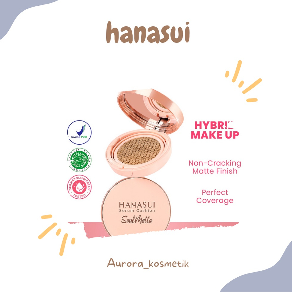 Hanasui Serum Cushion Soul Matte