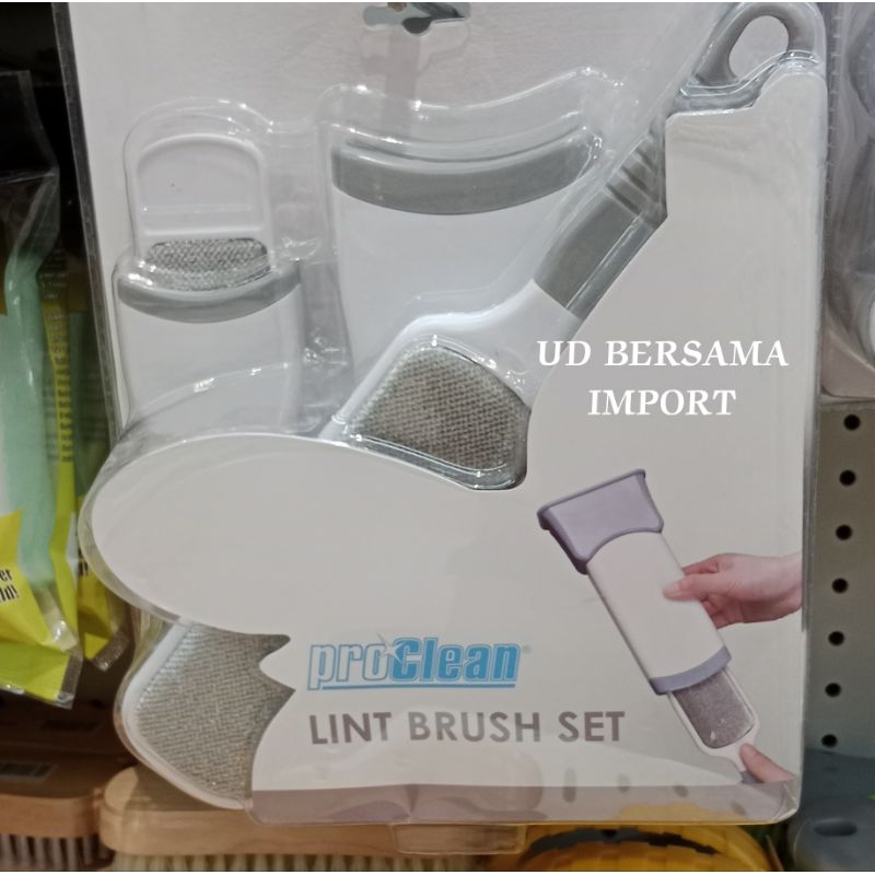 PROCLEAN Set Lint Brush/Roll Pembersih Pakaian/Pembersih Debu Kotoran