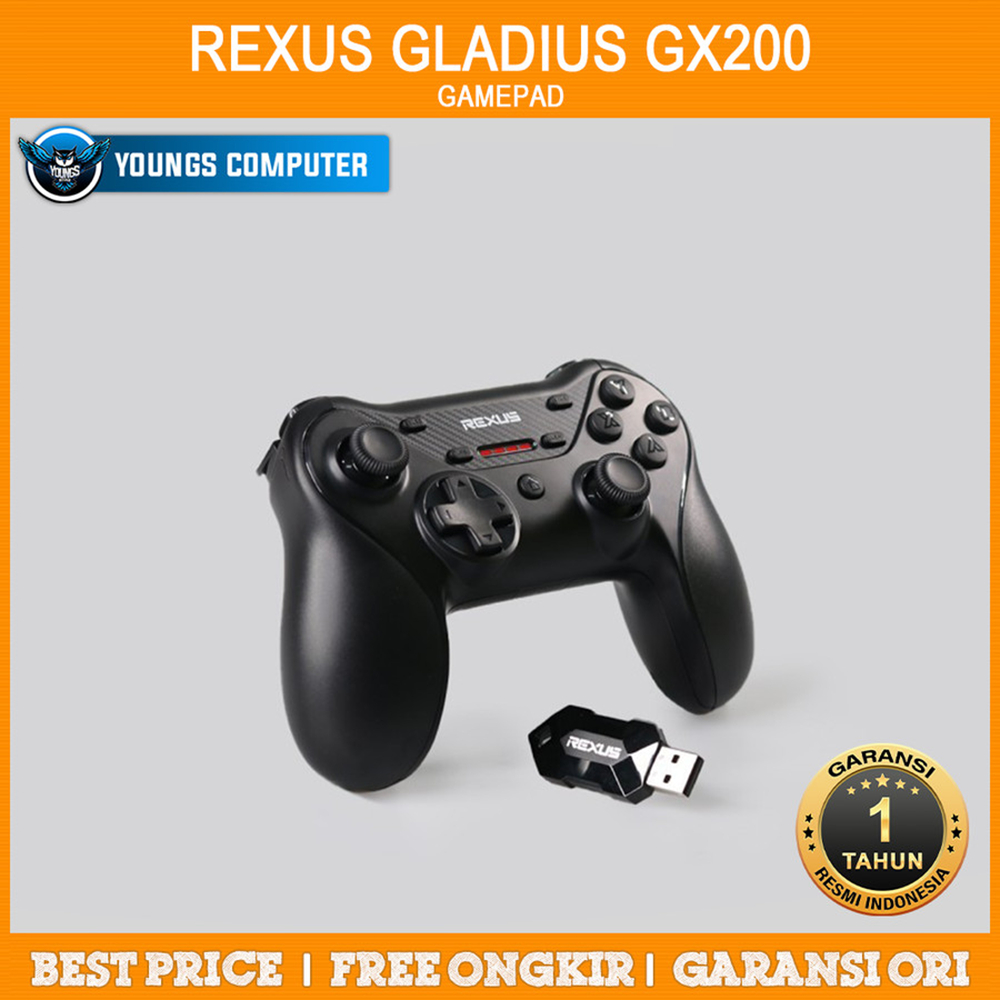 Rexus Pro Gaming Wireless Gamepad Gladius GX200