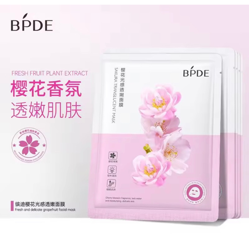 PAHE BDPE SERIES FACIAL MASK ISI 10 Pcs