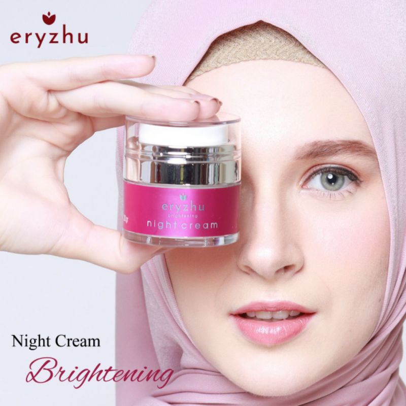 ERYZHU SKINCARE -DAY-CREAM-BRIGHTENING-20grr-MEMUDARKAN FLEK HITAM-