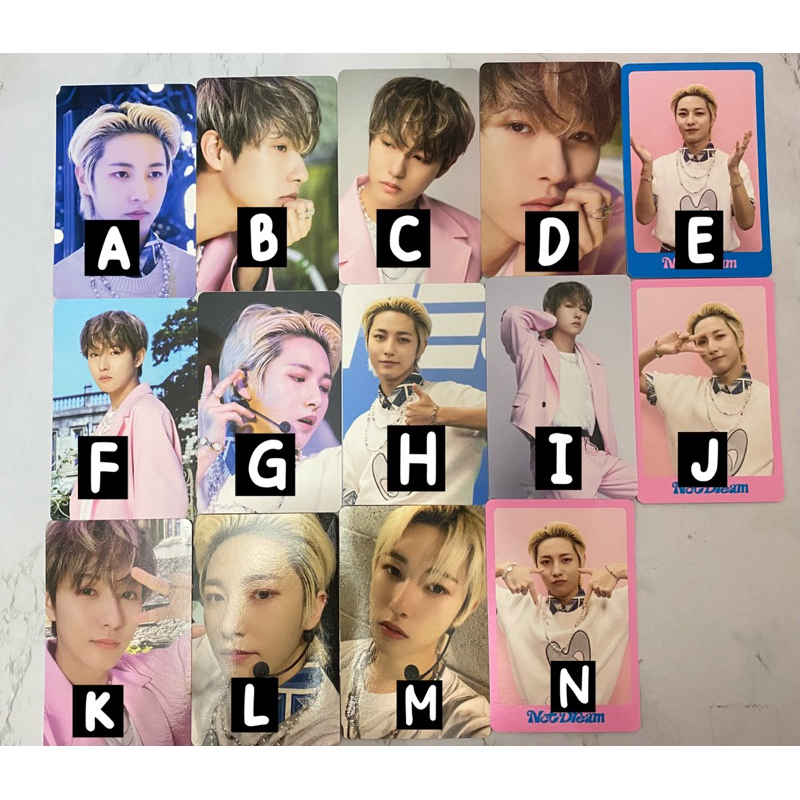 (RJ JS CL) Dicon Mini DFesta NCT Dream Sharing Member Haechan Jaemin Jeno Binder Photobook